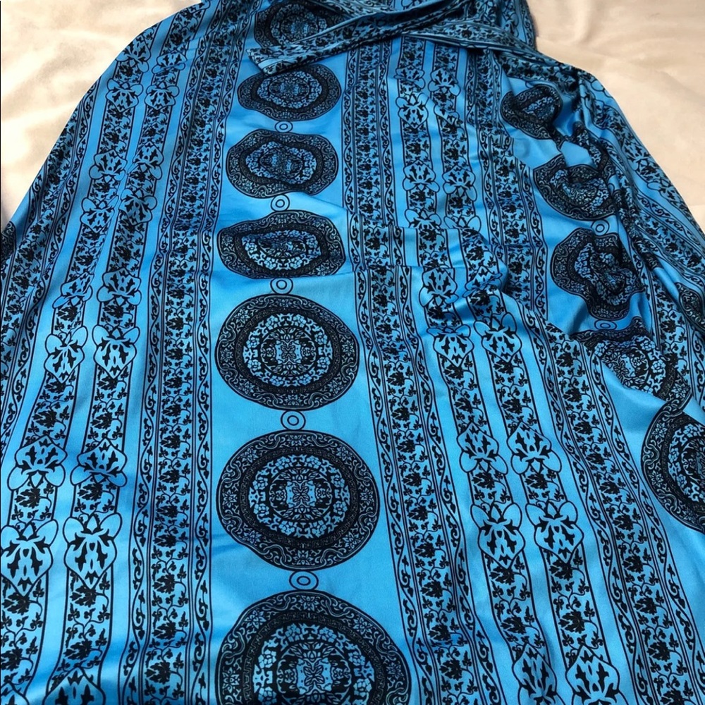 Geometric Pattern Maxi Skirt - Picture 3 of 3